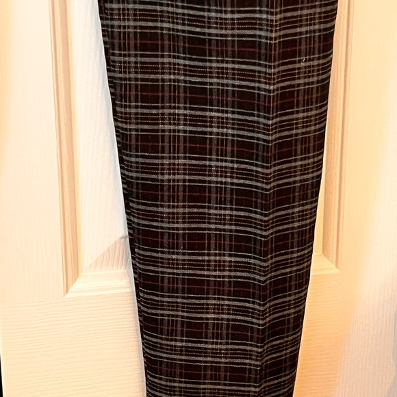 Soho Dark Black and Grey Checkered Pants - Picture 7 of 8